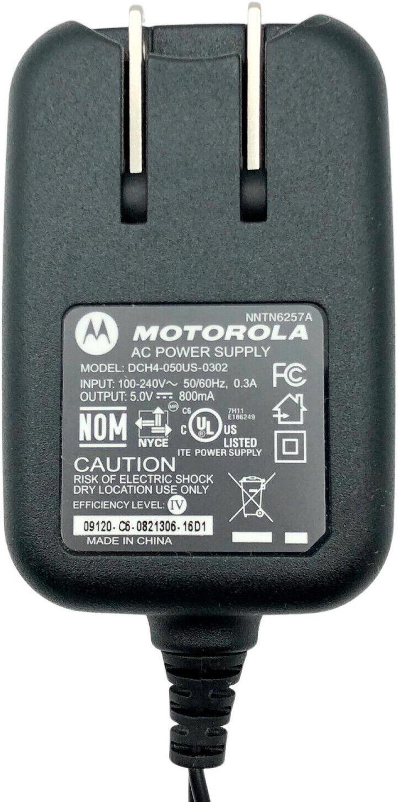 Alt view image 5 of 5 - Genuine Motorola DCH4-050US-0302 AC Wall Power Supply Adapter 5V 0.8A OEM