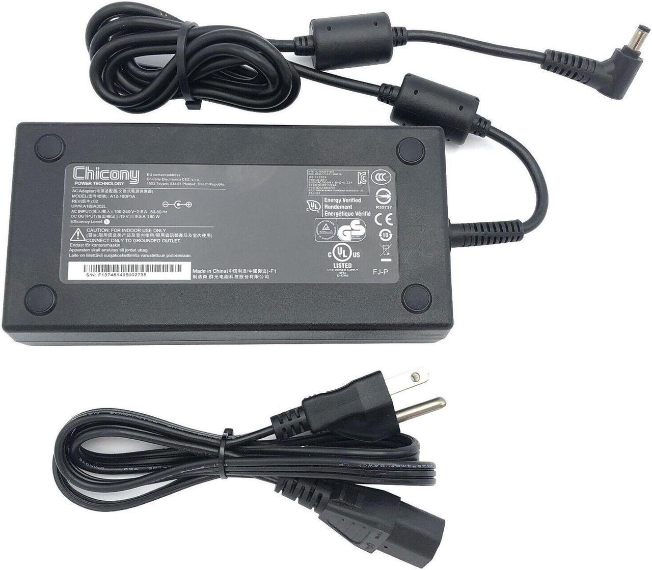 Main image of Genuine Chicony A12-180P1A AC Power Supply Adapter 19V 9.5A A180A002L w/Cord