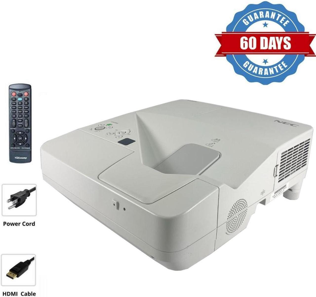 Main image of Ultra Short Throw 3LCD Projector NEC NP-UM330W UST ECO Mode Widescreen Interactive LAN HD 1080p HDMI 3300 ANSI w/Bundle