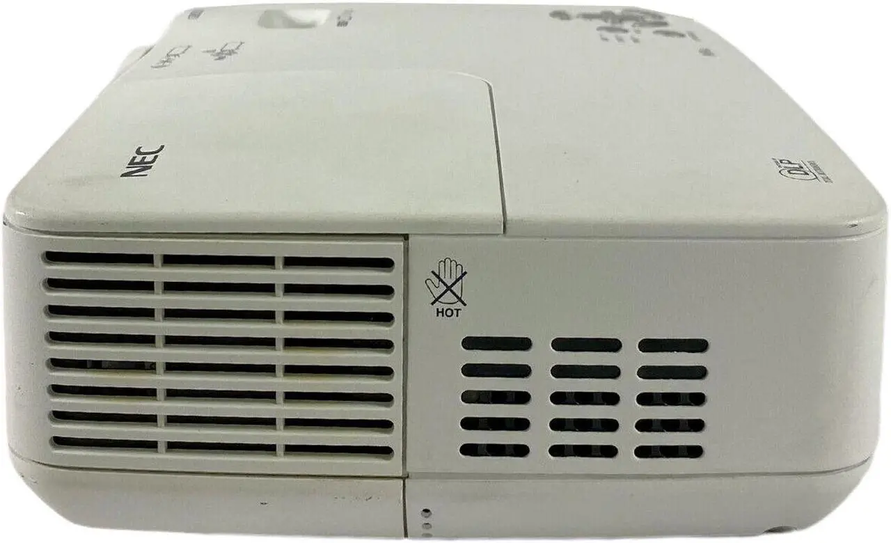 Alt view image 3 of 6 - NEC NP64 DLP Projector eSport players PC gamers & console gamers 3000 ANSI HDMI-Adapter