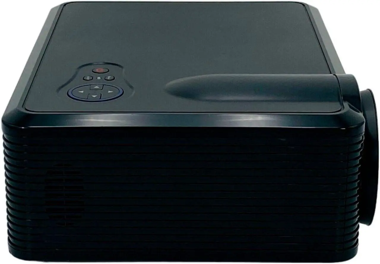 Alt view image 5 of 7 - HTP LED-33 LCD Projector Home Theater Full HD 1080p HDMI USB w/Bundle