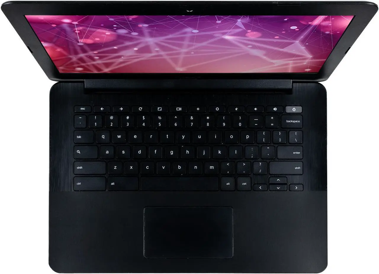 Alt view image 4 of 16 - Lenovo N21 Chromebook Laptop Computer, 11.6" High Definition Display, Intel Dual-Core, 4GB RAM, 16GB SSD, Chrome OS, WiFi