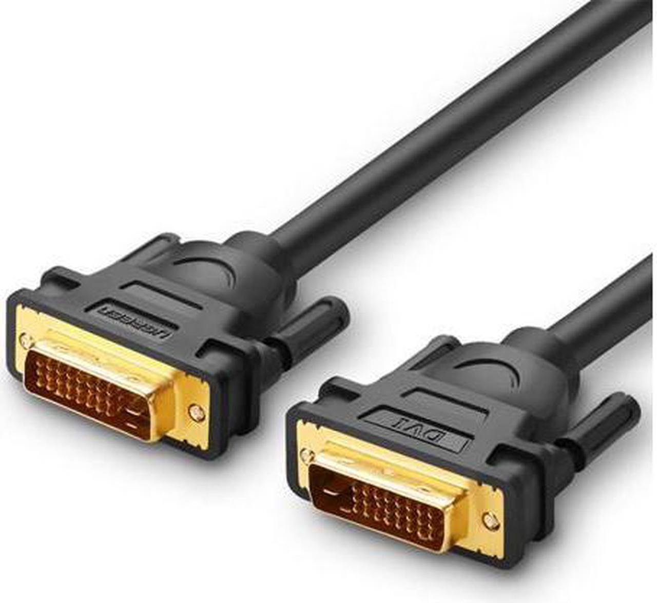 Main image of UGREEN DV101 DVI(24+1) To DVI(24+1) Male to Male Cable Video Cable Adapter for Projector TV Computer