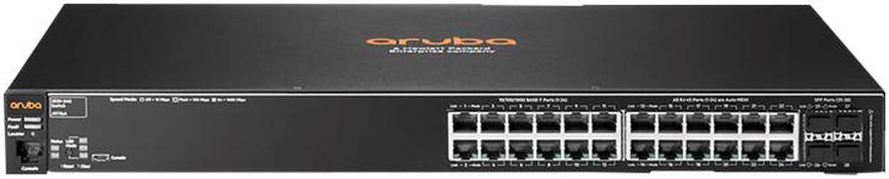 Main image of HPE Aruba 2530-24G - J9776A  switch - 24 ports - managed - rack-mountable