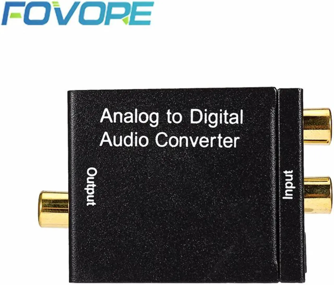 Alt view image 5 of 5 - Digital Optical Toslink SPDIF Coax To Analog RCA Audio Converter Adapter