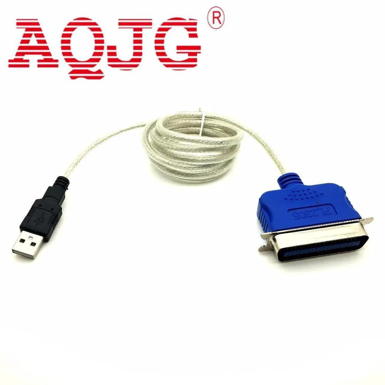 Alt view image 2 of 4 - USB TO CN36 Printer Cable USB to Parallel IEEE 1284 36-Pin Printer Adapter Connector Cable CN36 Blue