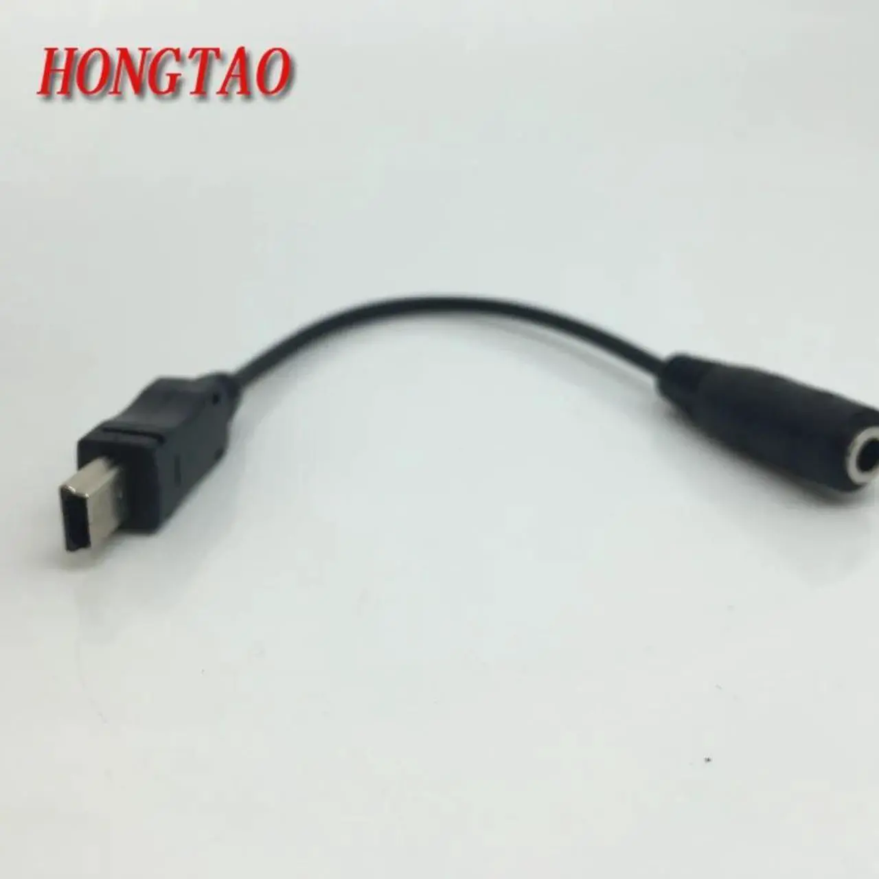 Alt view image 2 of 6 - Mini USB Male to 3.5mm Jack Female Audio Cable Cord for Active Clip Mic Microphone Adapter for GoPro Hero 1 2 3 3+ Sports Camera