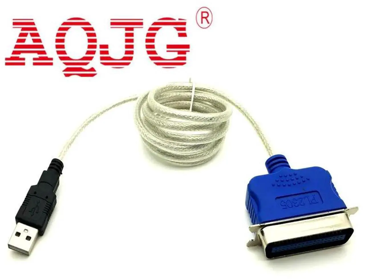 Alt view image 4 of 4 - USB TO CN36 Printer Cable USB to Parallel IEEE 1284 36-Pin Printer Adapter Connector Cable CN36 Blue