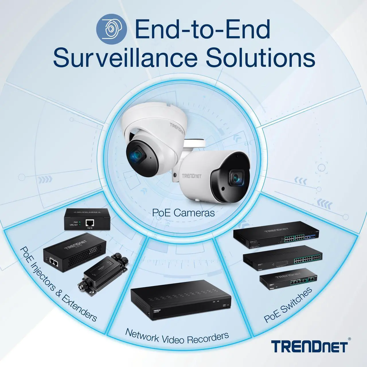 Alt view image 3 of 7 - TRENDnet TPE-TG80g 8-port Gigabit GREENnet PoE+ Switch