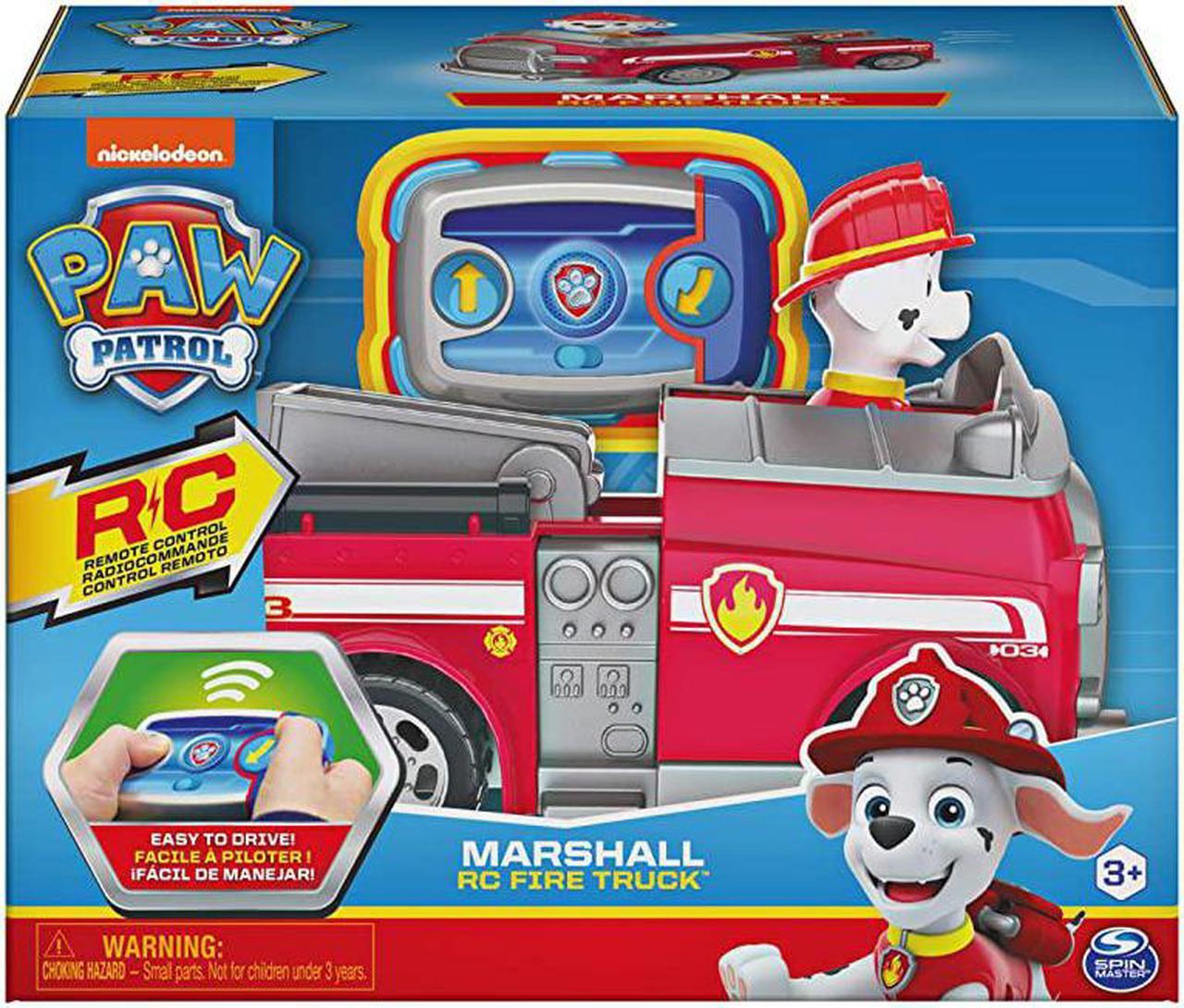 Alt view image 2 of 7 - Marshall Remote Control Fire Truck with 2 Way Steering for Kids Aged 3 and Up