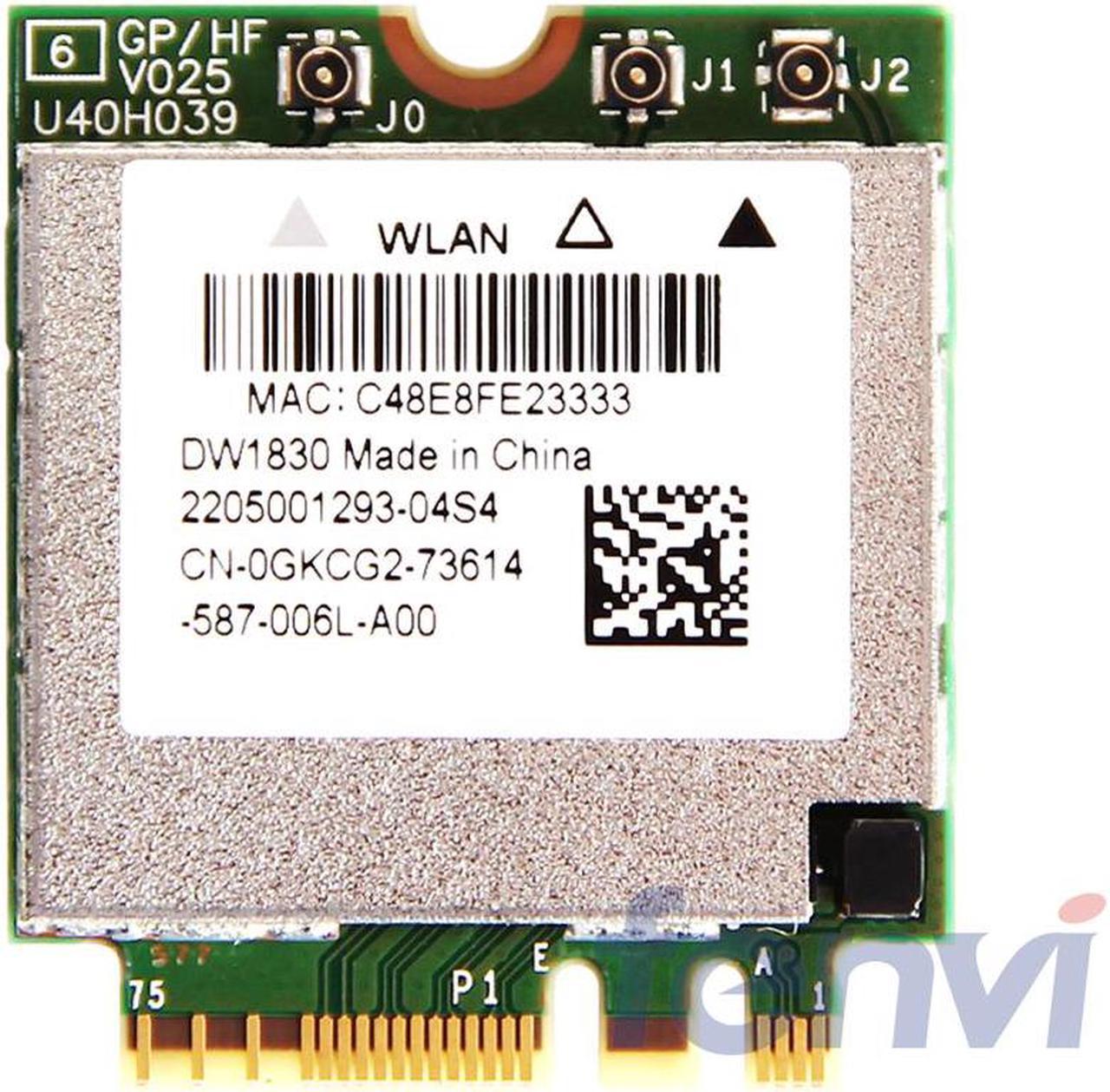 Weastlinks BCM943602BAED DW1830 Wireless-AC BCM943602 NGFF M.2 1300Mbps 802.11ac WiFi Bluetooth BT4.1 Network Wlan Card support mac os