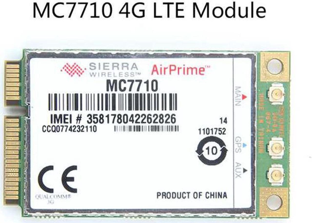 Weastlinks Unlocked Sierra Wireless MC7710 4G LTE/HSPA+ 4G 3G Module WWAN Mini PCI-E Card WCDMA EDGE / GPRS /LTE 800/900/2100MHz