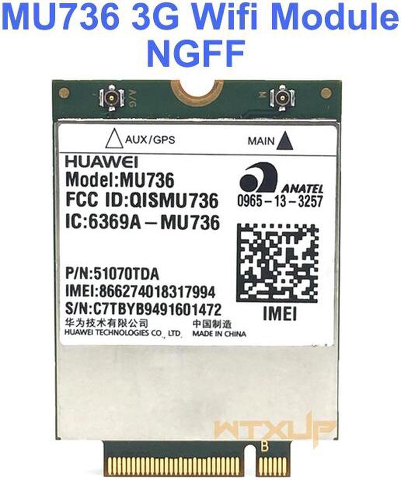 Weastlinks Original UNLOCKED MU736 3G NGFF M.2 interface Wireless Card WCDMA/HSP/HSPA+/EDGE/GPRS/GSM Module