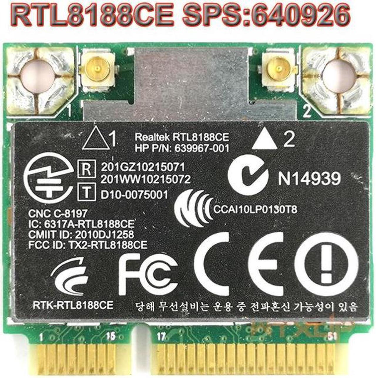 Main image of Weastlinks Realtek RTL8188CE 640926-001 150Mbps Laptop wireless adapter wifi card for HP 4431S 4436S 4430S 4535s 4730s CQ43 CQ57