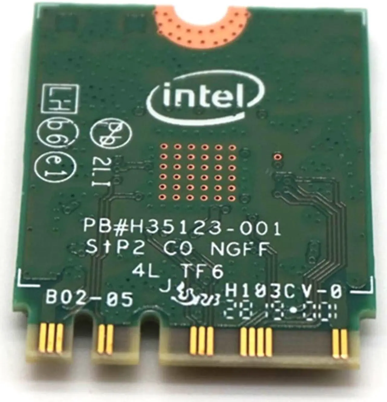 Alt view image 3 of 7 - Weastlinks Intel Dual Band Wireless-AC 3165 3165ac 3165NGW 433Mbps WIFI Bluetooth 4.0 NGFF card 802.11ac