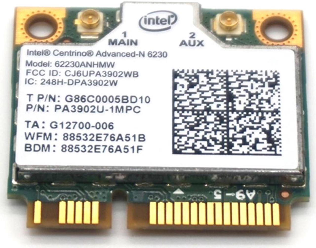 Alt view image 4 of 7 - Weastlinks For Intel Centrino Advanced-N 6230 6230AN 300Mbps PCI-E Bluetooth 62230ANHMW Wireless Card