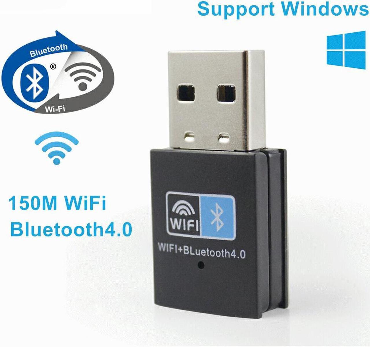 Weastlinks Nano Size 150Mbps USB WiFi Adapter Bluetooth 4.0 USB Dongle Wireless USB Adapter for Windows