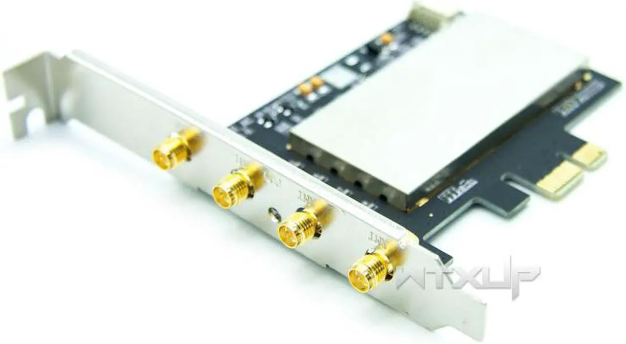 Alt view image 4 of 7 - Weastlinks BCM94331 BCM94360CD BCM943602CDP WLAN Card to Desktop PC PCI-E pcie pci express 1X 16X converter Adapter for Apple WIFI Card