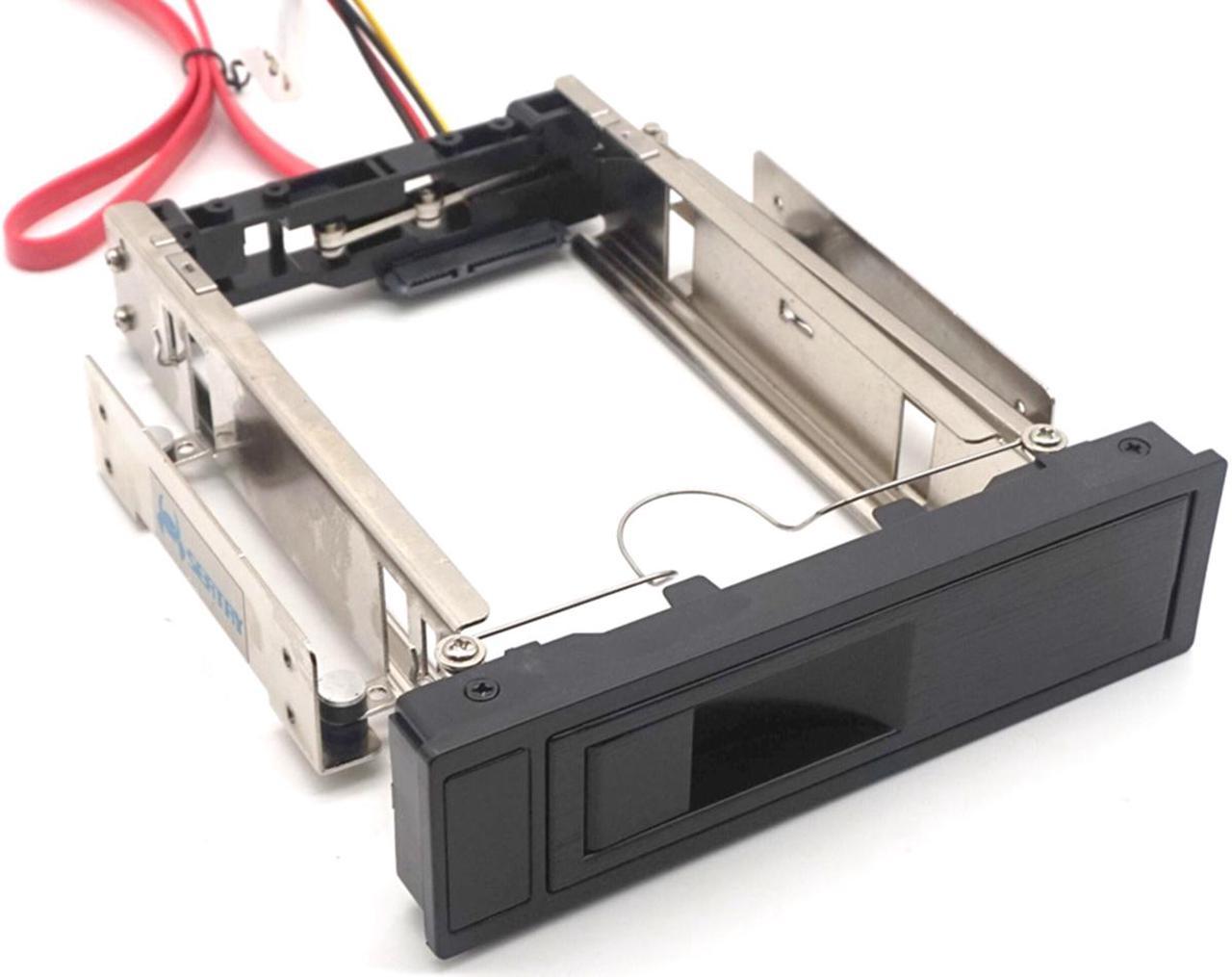 Weastlinks 3.0Gb/s S-ATA II HDD-ROM Internal 3.5" SATA HDD Frame Mobile Rack Tray Enclosure Docking Station Hot Swap Drive Bay Trayless