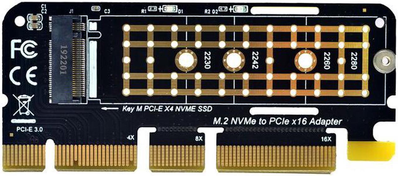 Weastlinks NVME Adapter M.2 NVME PCIE to M2 Adapter SSD M2 NVME PCI Express X16 X8 X4 Raiser M.2 PCIE SSD PCI-E M.2 Adapter