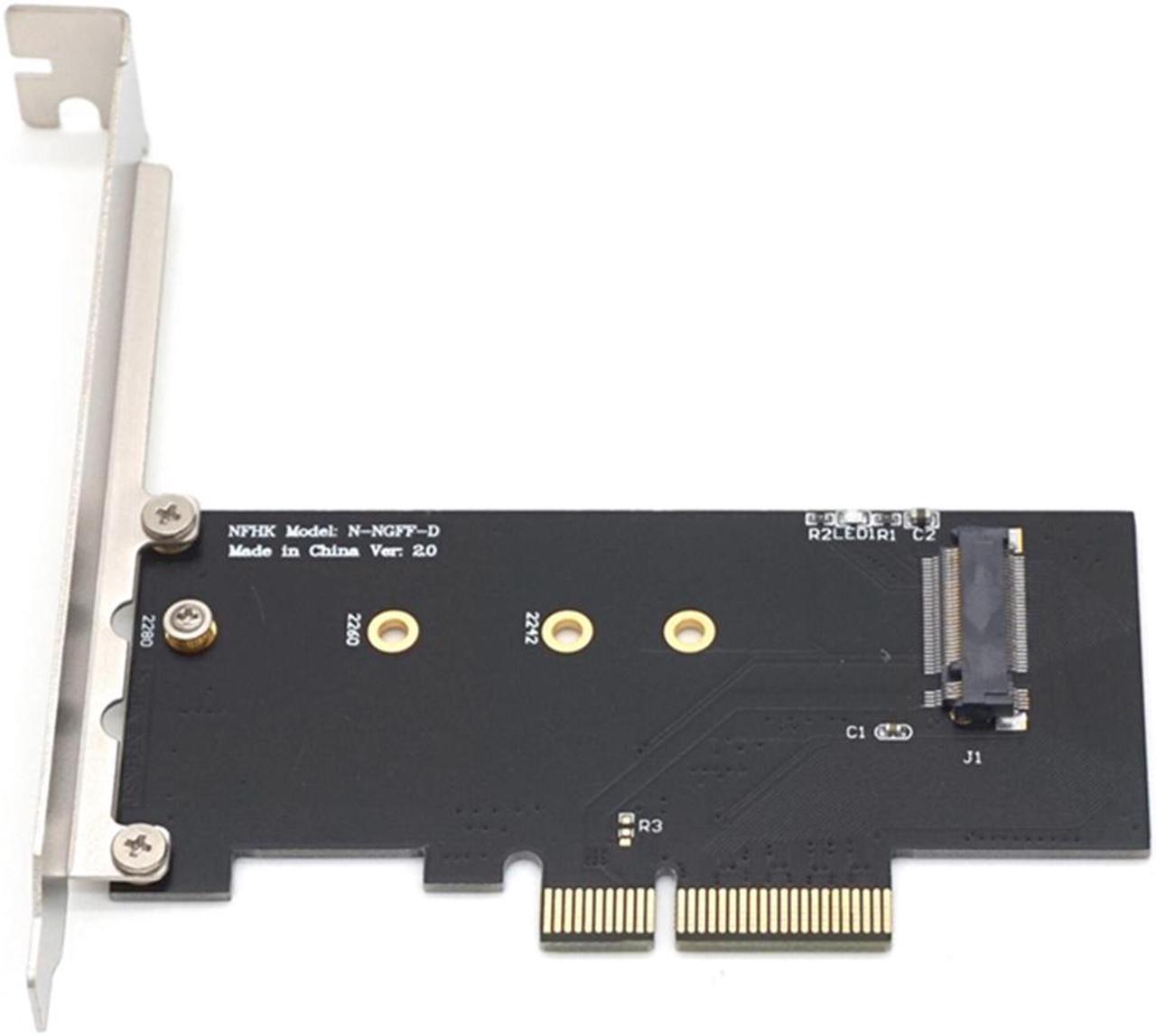 Weastlinks Adapter Card to PCI-E x4 for M.2 NGFF SSD XP941 SM951 PM951 M6E 950 PRO SSD