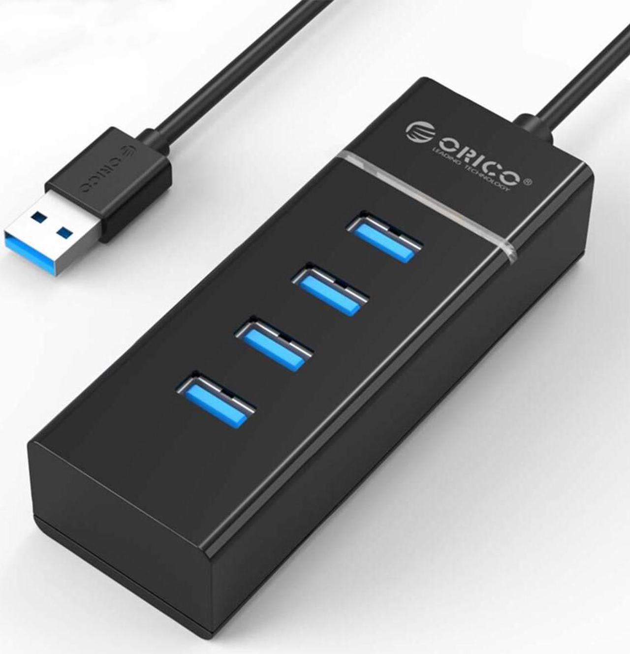 Weastlinks Portable 4 Ports USB 3.0 HUB USB3.0 High Speed 5Gbps Dock Station