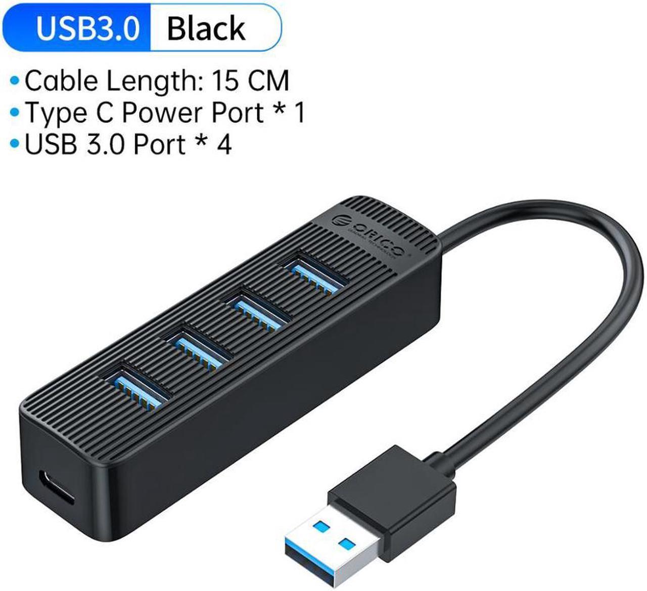 Weastlinks 4 Port USB 3.0 HUB With Type C Power Supply Port For PC Laptop Computer 7 Port USB Splitter USB3.0 OTG Adapter