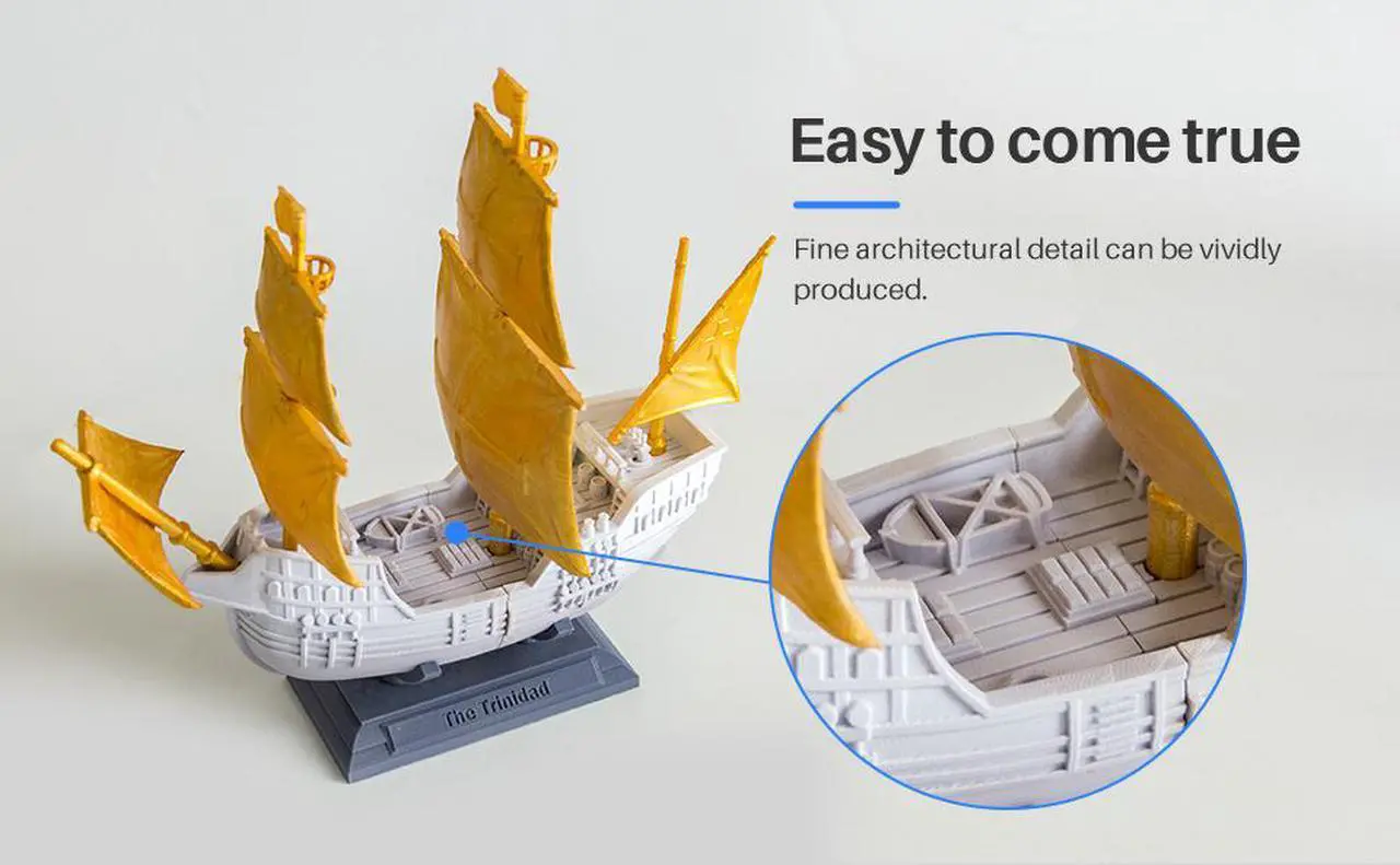 Alt view image 3 of 2 - FlashForge 3D Printer Creator Pro2, Independent Dual Extruder W/2 Spools, Metal Frame Structure, Acrylic Covers, Optimized Build Platform, Works with ABS and PLA