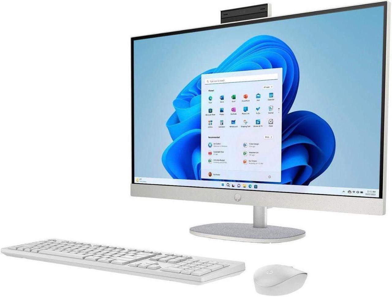 Alt view image 4 of 5 - HP All-in-One 27" Touchscreen Desktop,Intel Core Ultra 7 155U (Beats Intel i7-1355U),Wi-Fi 6 and Bluetooth 5.3,32 GB RAM,1TB SSD,Win 11 Pro