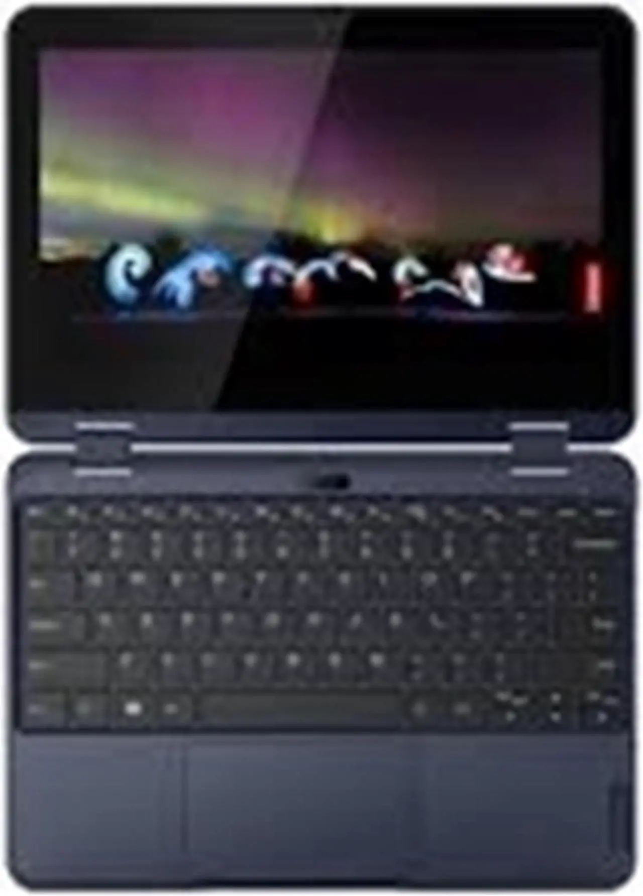 Alt view image 3 of 5 - Lenovo 300w Gen 3 11.6" Touch 4GB 64GB eMMC AMD 3015e 1.20GHz Win10P, Abyss Blue