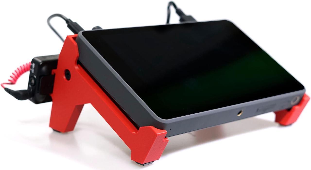 Alt view image 2 of 4 - PepperTech Digital PK1 Pro Streamer DSYP Stand for YoloBox Pro Bundle (Red)