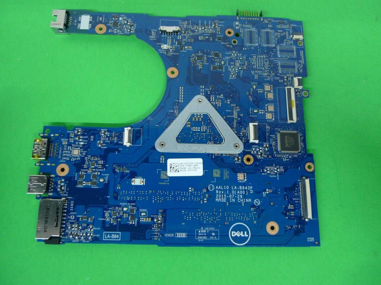 Alt view image 9 of 10 - Dell OEM Inspiron 5558 14 5458 17 5758 Motherboard System Motherboard 27C5F