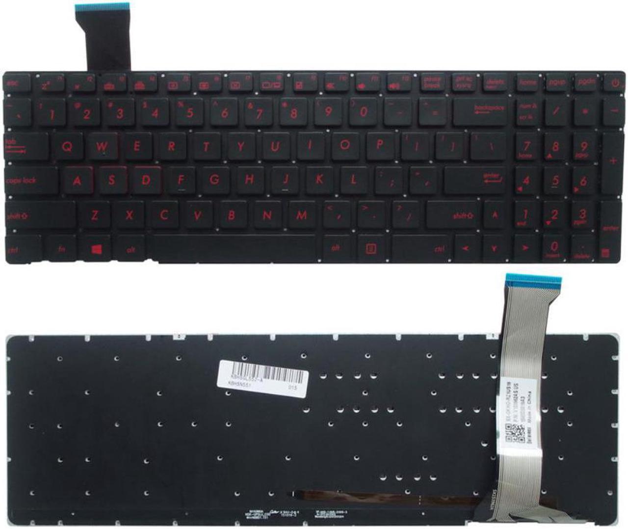 Keyboard English Key For Asus GL552 J V VM VX ZX50J XJ JX FZ50JX GL752 FX-PR0 FX50V laptop with backlight