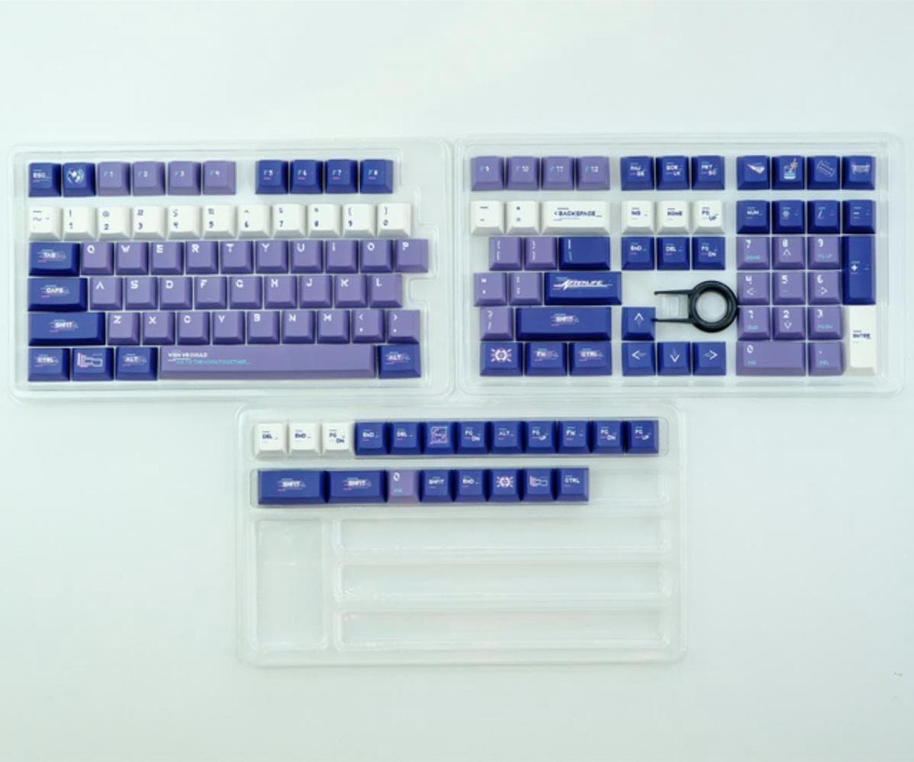 Ruth's sister 129 Keys Marginal traveler Keycaps PBT Keycaps Dye Sublimation Profile Keycap For MX switch Gaming Mechanical Keyboard