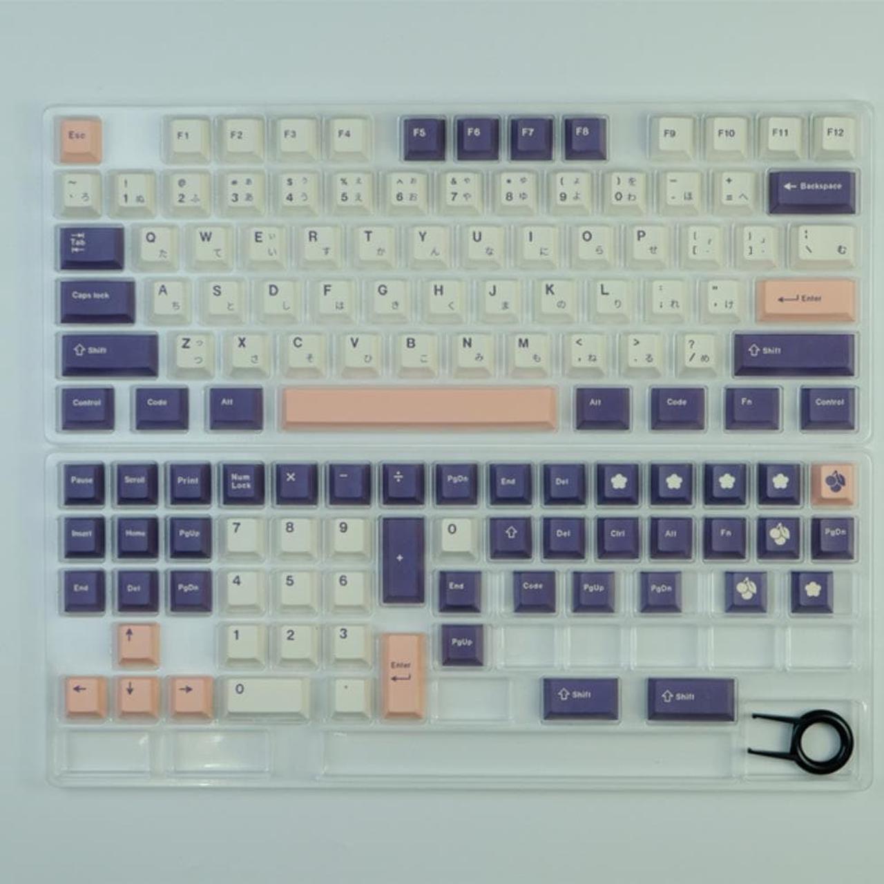 Ruth's sister 129 Keys GMK Formidable Japanese Keycaps PBT Dye Sublimation Profile Keycap For MX switch Mechanical Keyboard Keycaps