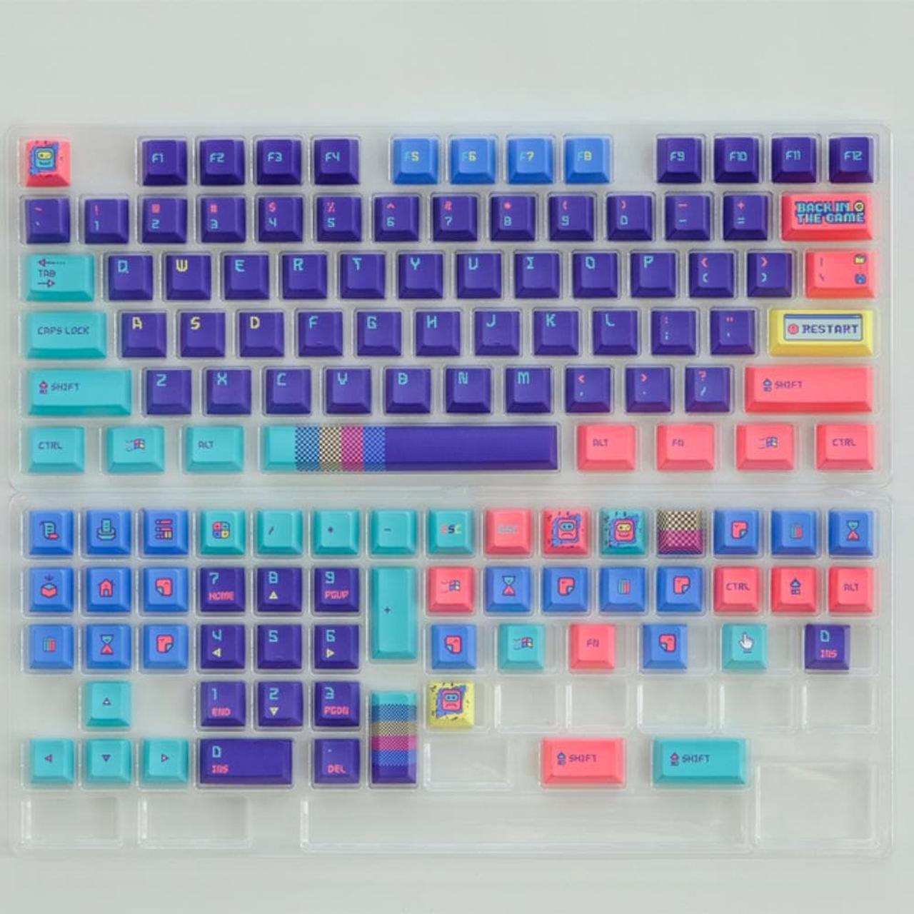 Ruth's sister 129 Keys GMK Tiramisu Keycaps PBT Dye Sublimation Profile Keycap For MX switch Mechanical Keyboard GMK Keycaps