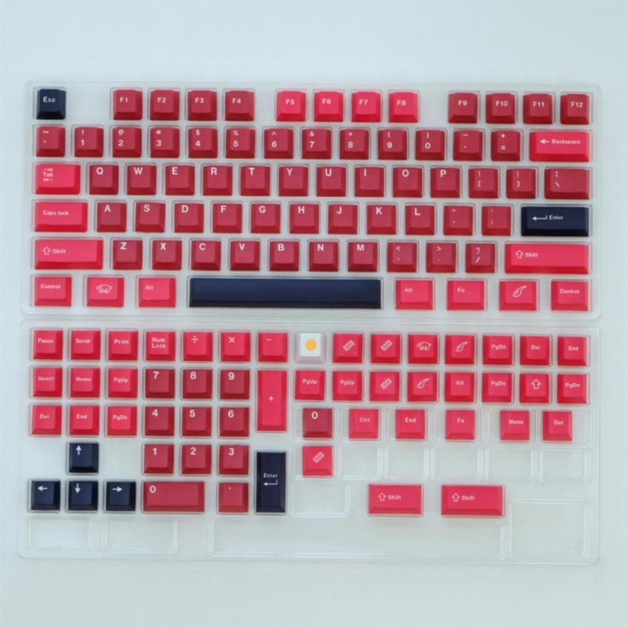 Ruth's sister GMK Ham 135 Keys Keycaps PBT Dye Sublimation Mechanical Keyboard Keycaps for MX Switch 61/64/68/87/104/108 6.25u