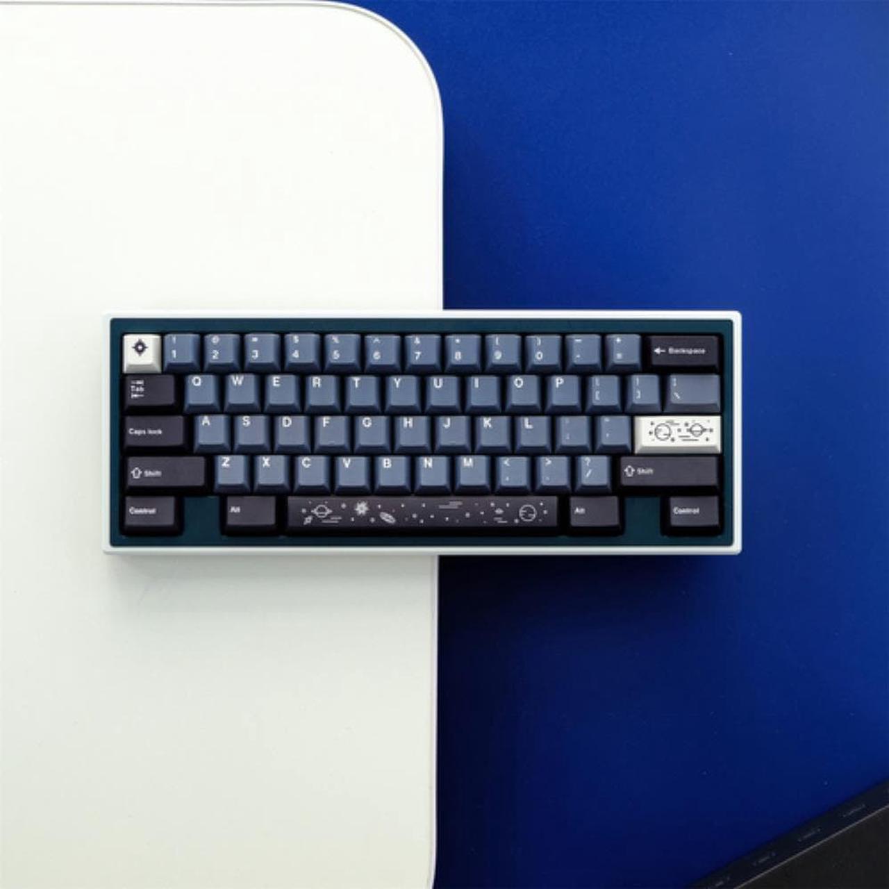 Ruth's sister GMK Galaxy 129 Keys PBT Profile Dye Sublimation Mechanical Keyboard Personalized Keycaps For Mx Switch 61 64 68 87 104