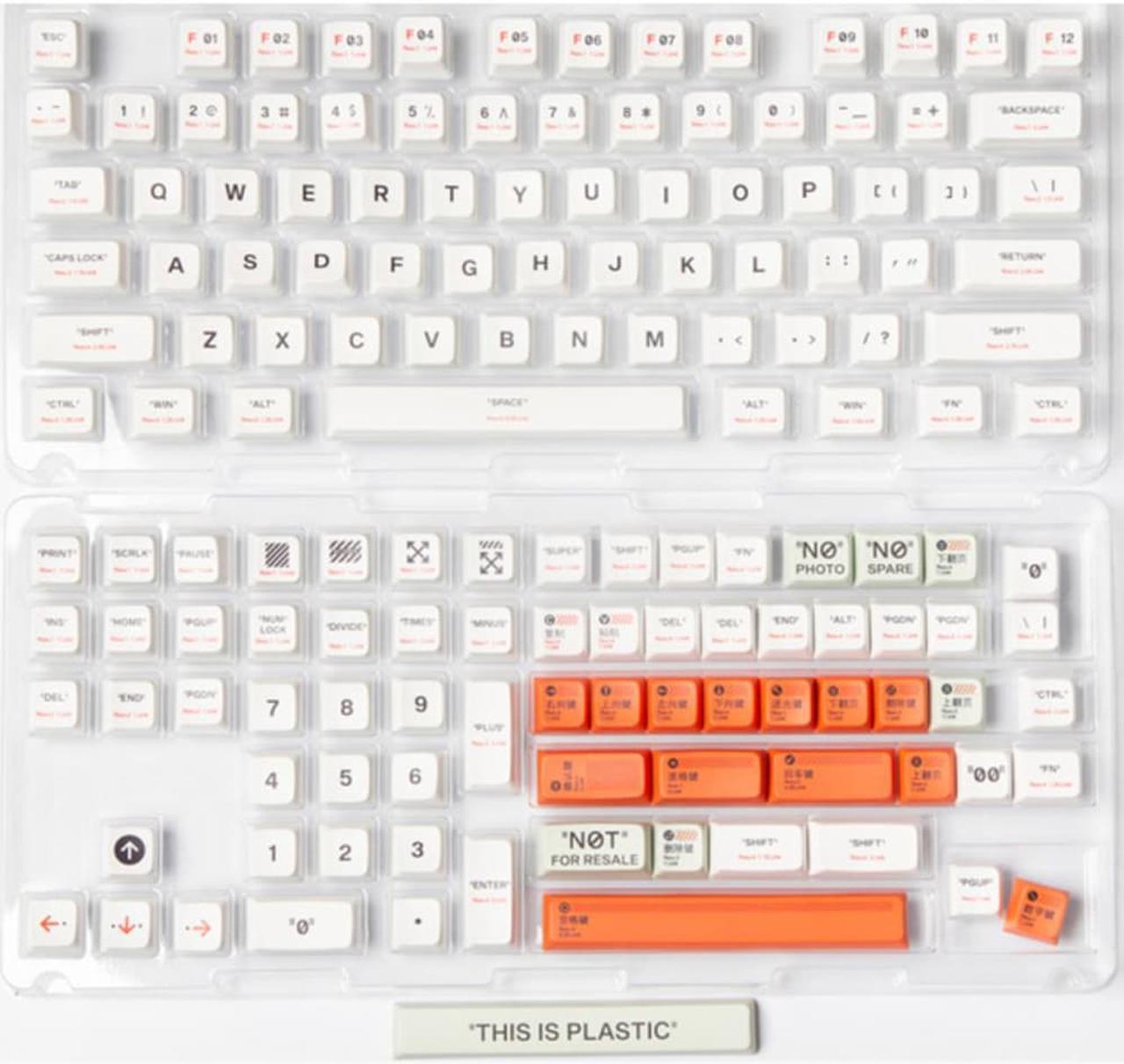 GMK Plastics 147 Keys Keycaps MDA Profile PBT Dye Sublimation Mechanical Keyboard Keycap For MX Switch Fit 61/64/68/87/96/104