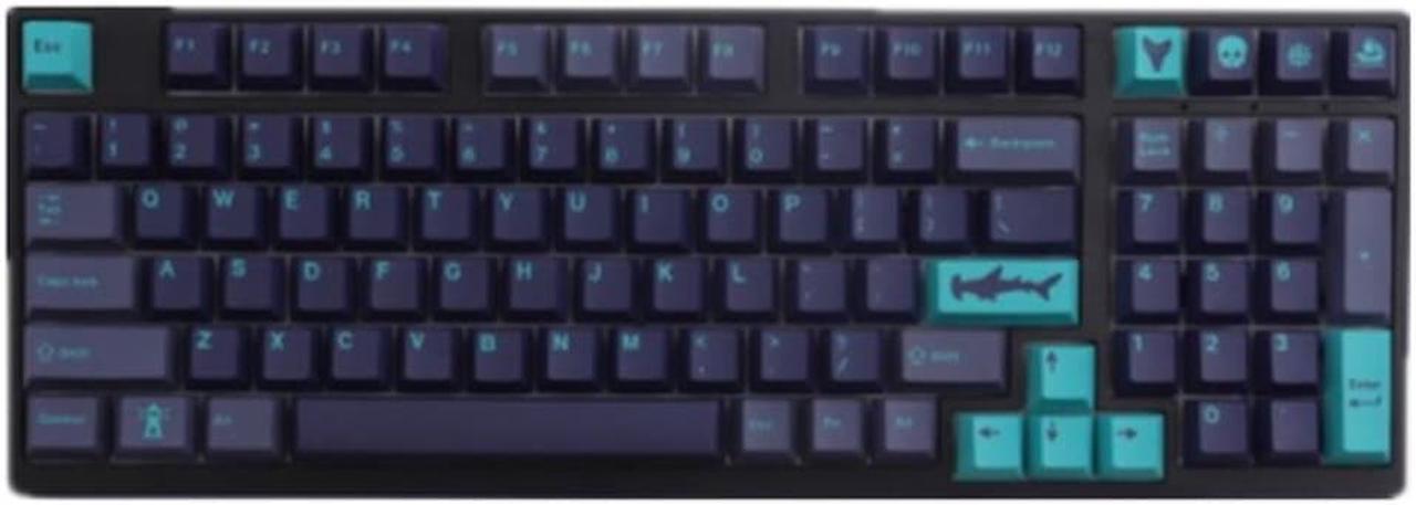 GMK Hammerhead 129 Keys Keycaps Profile PBT DYE-SUB Keycap For MX Switch Mechanical Keyboard Personalized Key Cap