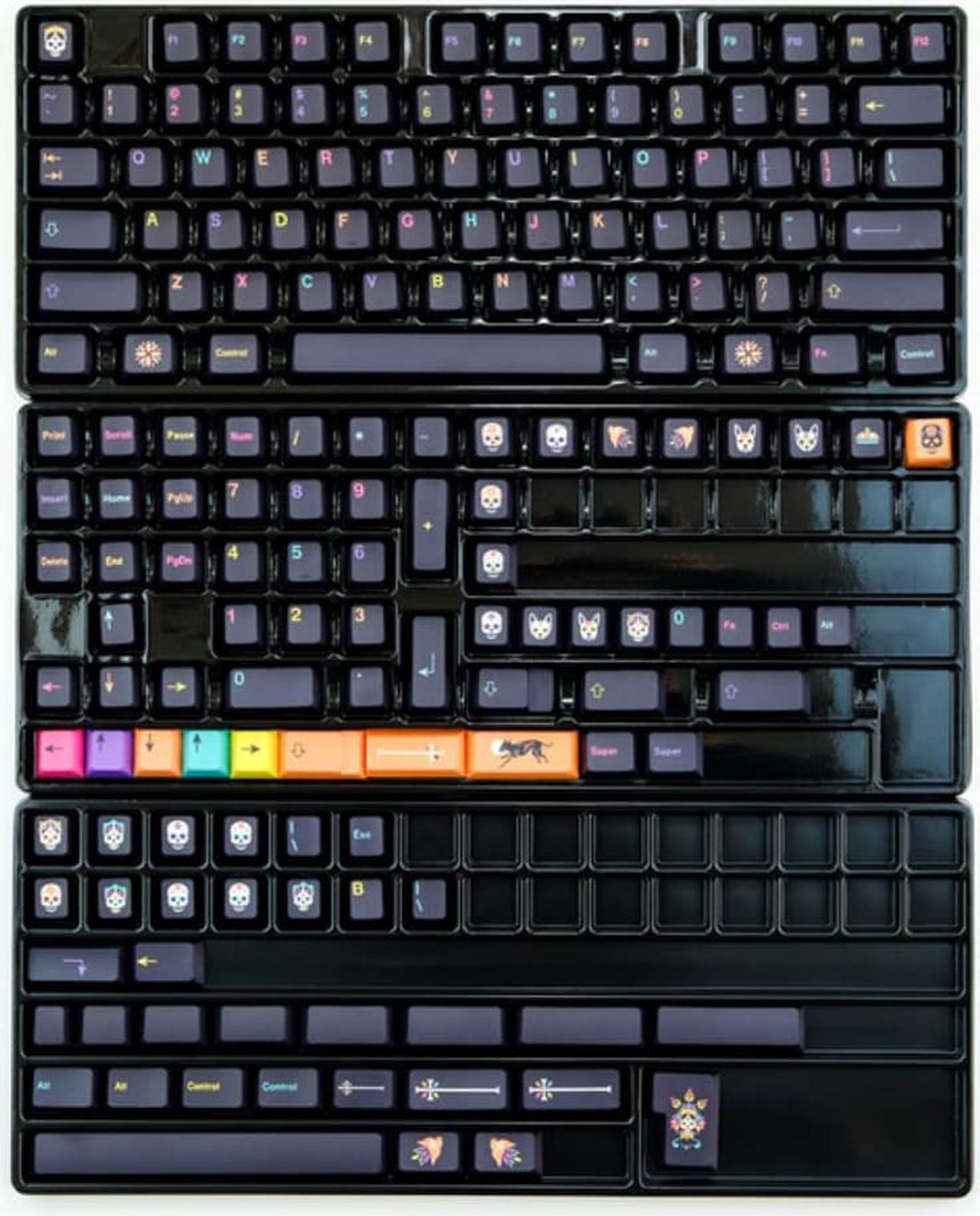 169 Keys Clone GMK Mictlán Keycaps PBT Dye Sublimation Mechanical Keyboard Keycap Profile For MX Switches Key Caps