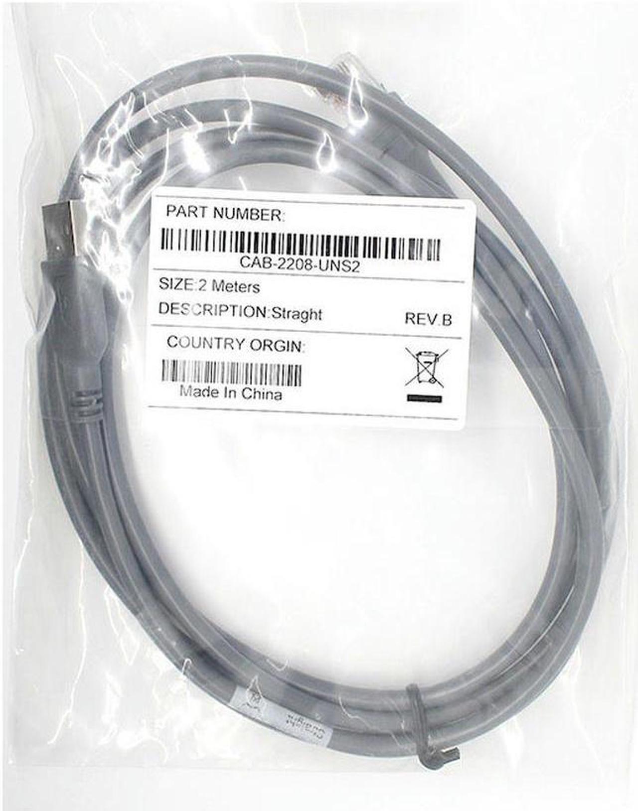 OIAGLH 5pcs/lot 2M USB Cable For LS2208 Li2208 LS4328 LS6608 LS3008 CBA-U01-S07ZAR Barcode scanner Reader