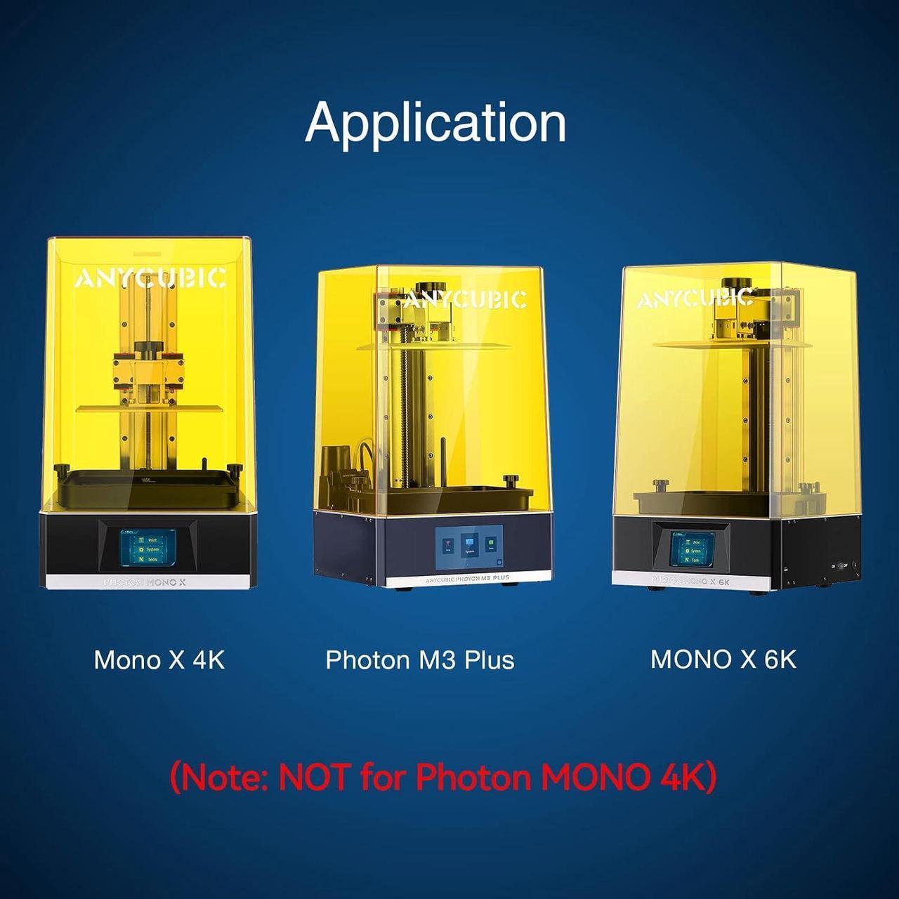 Alt view image 6 of 7 - Mono X Build Plate,UniTak3D Textured Printing Platform 3D Printer Accessories Upgrades Compatible with ANYCUBIC Photon Mono X,Mono X 6K,Photon M3 Plus LCD Resin 3D Printers(NOT for Photon Mono 4K)