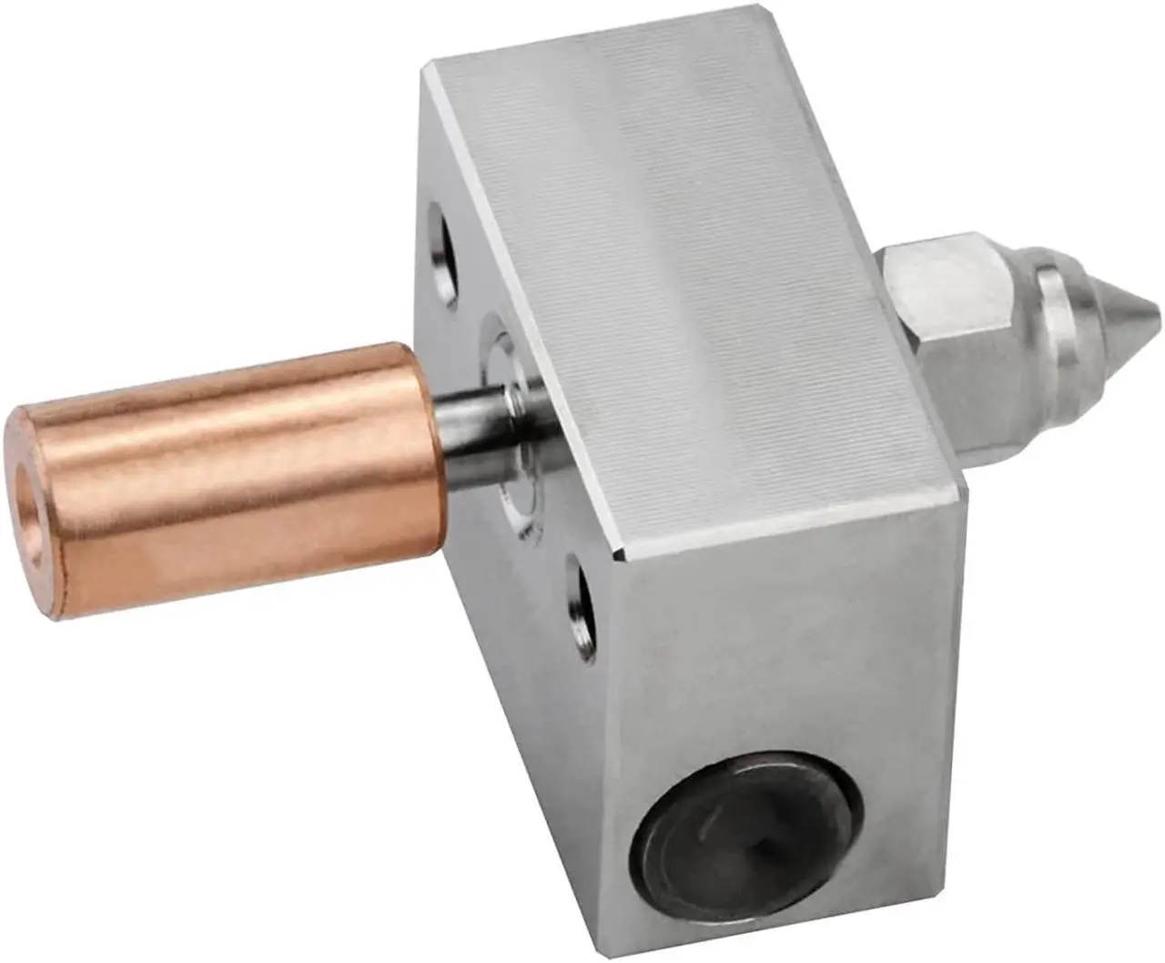 Alt view image 5 of 7 - Sprite Extruder Pro Upgrade 300 High Temperature Bimetal Heatbreak Plated Copper Heater Block Nozzle, Heater Sensor for Ender 3 S1 Pro CR10 Smart Pro, Sermoon V1 3D Printer (Upgrade kit)