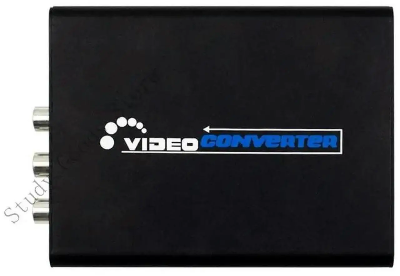 Alt view image 3 of 4 - 1080P HDTV to CVBS/S-Video Sound Video Converters Splitter Adapter 1080P