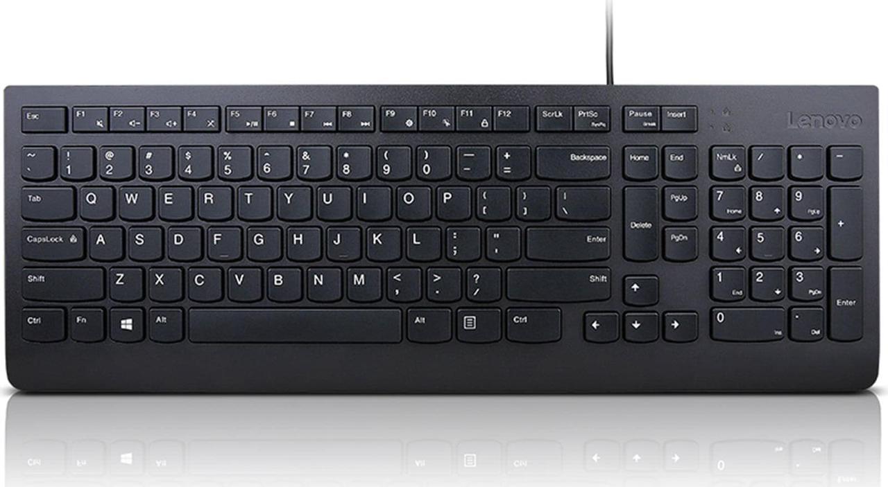 Lenovo Essential Wired Keyboard (Black) - US English