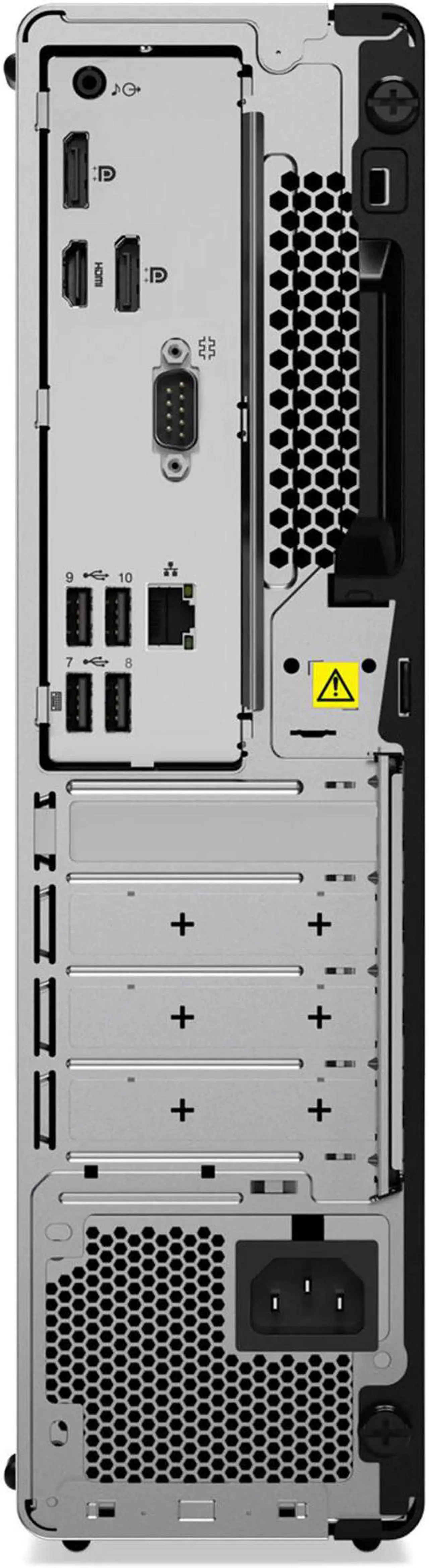 Alt view image 4 of 7 - Lenovo ThinkCentre M75s Gen 2 SFF Desktop, Ryzen 5 Pro 4650G, AMD Radeon , 8GB, 256GB, Win 10 Pro, 1 YR On-site Warranty