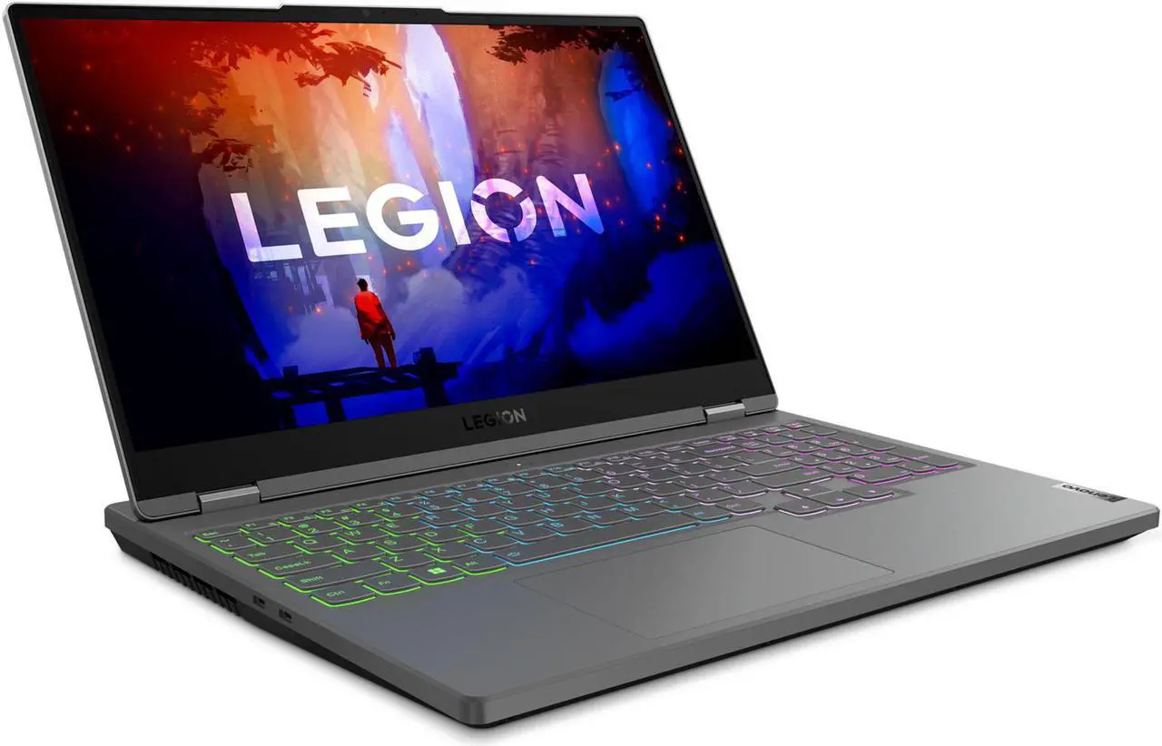 Alt view image 2 of 7 - Lenovo Legion 5 Gen 7 AMD Laptop, 15.6" FHD IPS Touch 165Hz Narrow Bezel, Ryzen 7 6800H, NVIDIA RTX, 16GB, 512GB, Win 11 Home