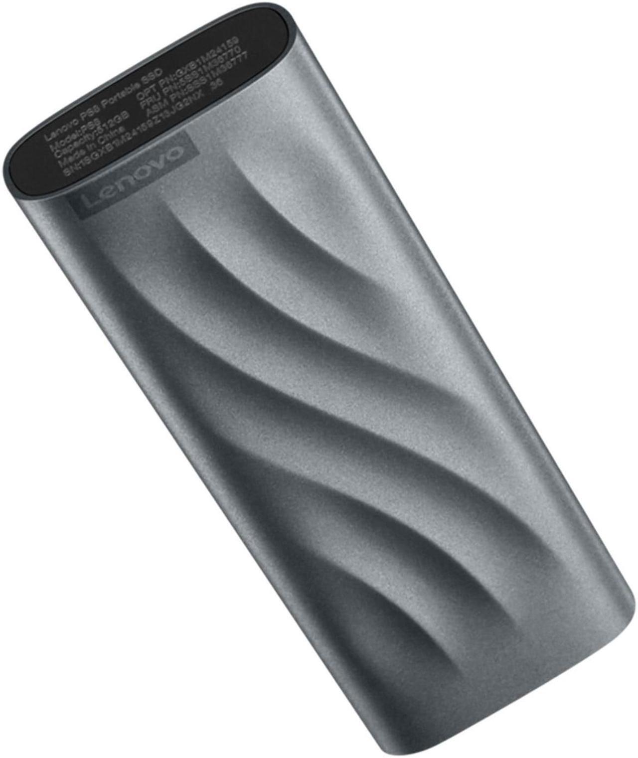 Alt view image 3 of 7 - Lenovo PS8 Portable Solid State Drive 512GB