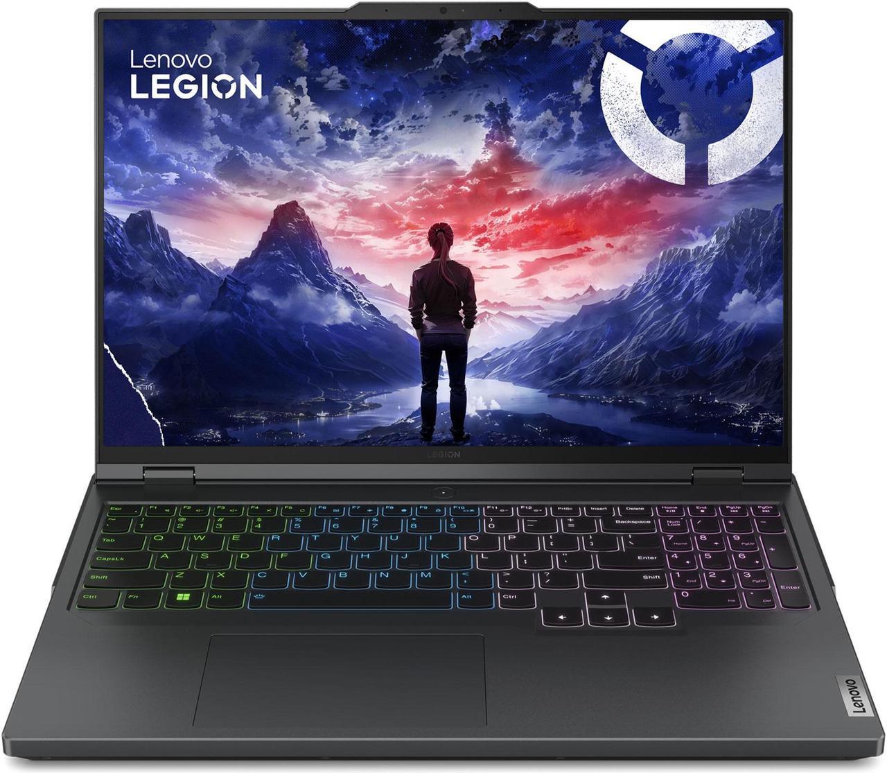 Main image of Lenovo Legion Pro 5i Gen 9 Intel Laptop, 16" IPS HD,14th Generation Intel Core i7-14700HX,16GB,NVIDIA® GeForce RTX 4070 Laptop GPU 8GB GDDR6, 1TB SSD,6 wifi,Win 11 Home, For Gaming